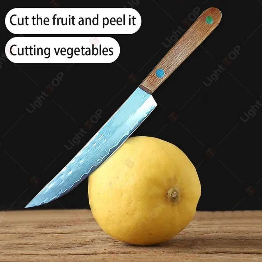 5 Practical Knife 67 Layer Damascus Steel Kitchen Steak Knife Fruit Ingredients Knife Boning Knife Kitchen Knife and Accessories Y241227