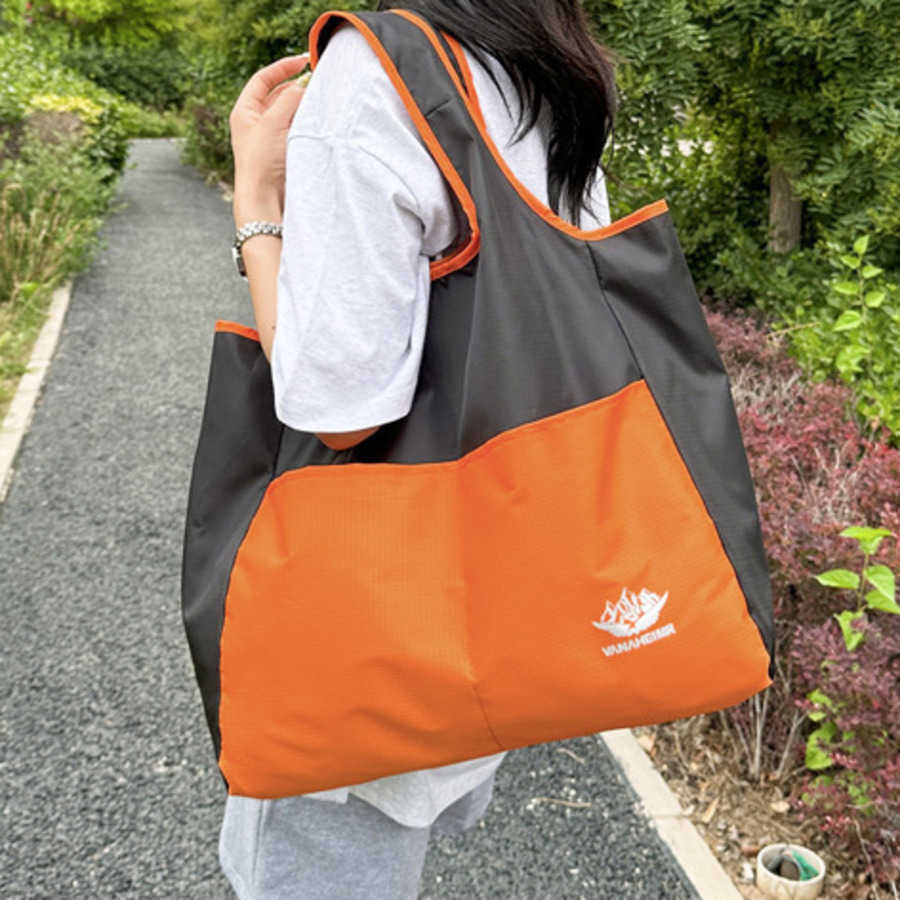 Handheld Shoulder Bag Sports Travel Handbag Fashionable Folding Shoulder Bag Hiking Travel Bag Daypack 240920