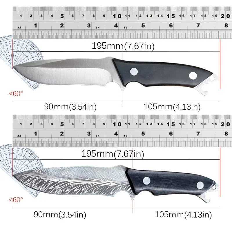 Kitchen Boning Knife Forged Stainless Steel Bone Chopping Meat Cleaver Vegetable Slicing But Utility Paring But Knife Y241227