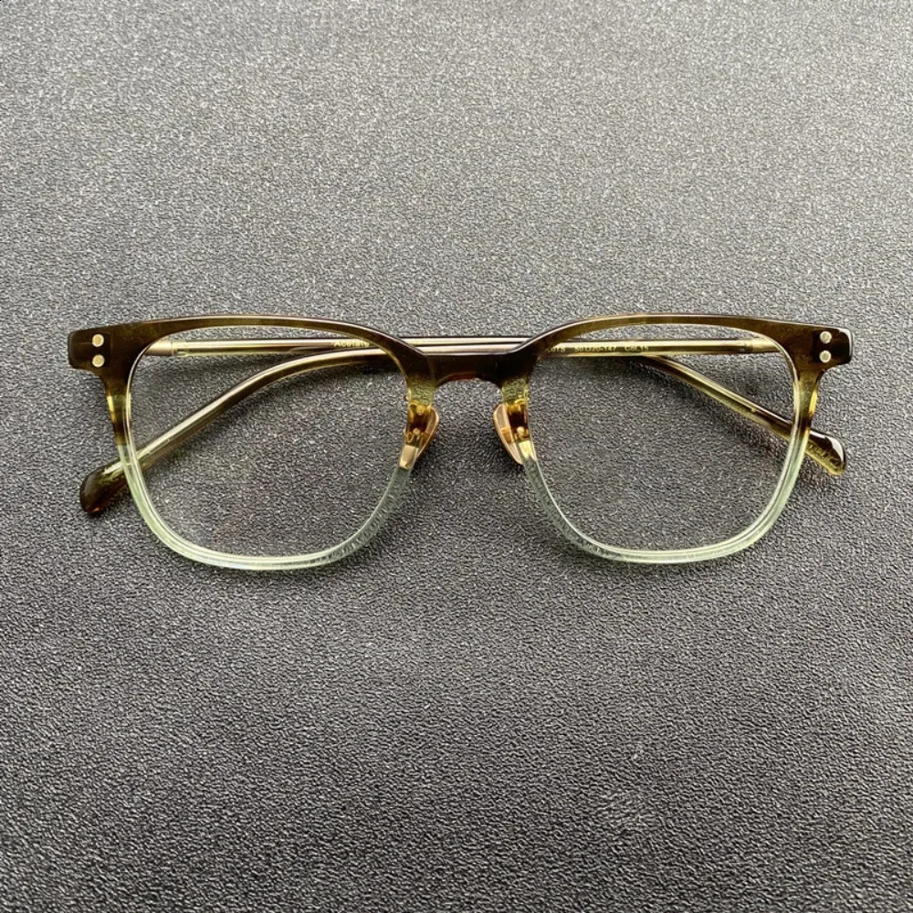 GMS-620TS mens handcrafted frames plate retro ladies optical frames myopia 241227