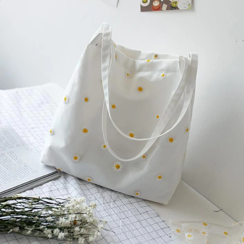 Mesh Double Layer Canvas Shoulder Bag Korean Ins Lace Small Square 241225