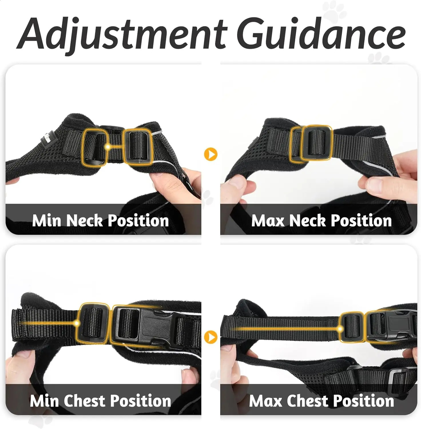 ATUBAN Cat Harness and Leash for WalkingEscape Proof Soft Adjustable Vest Harnesses for CatsEasy Control Breathable Reflective 241225