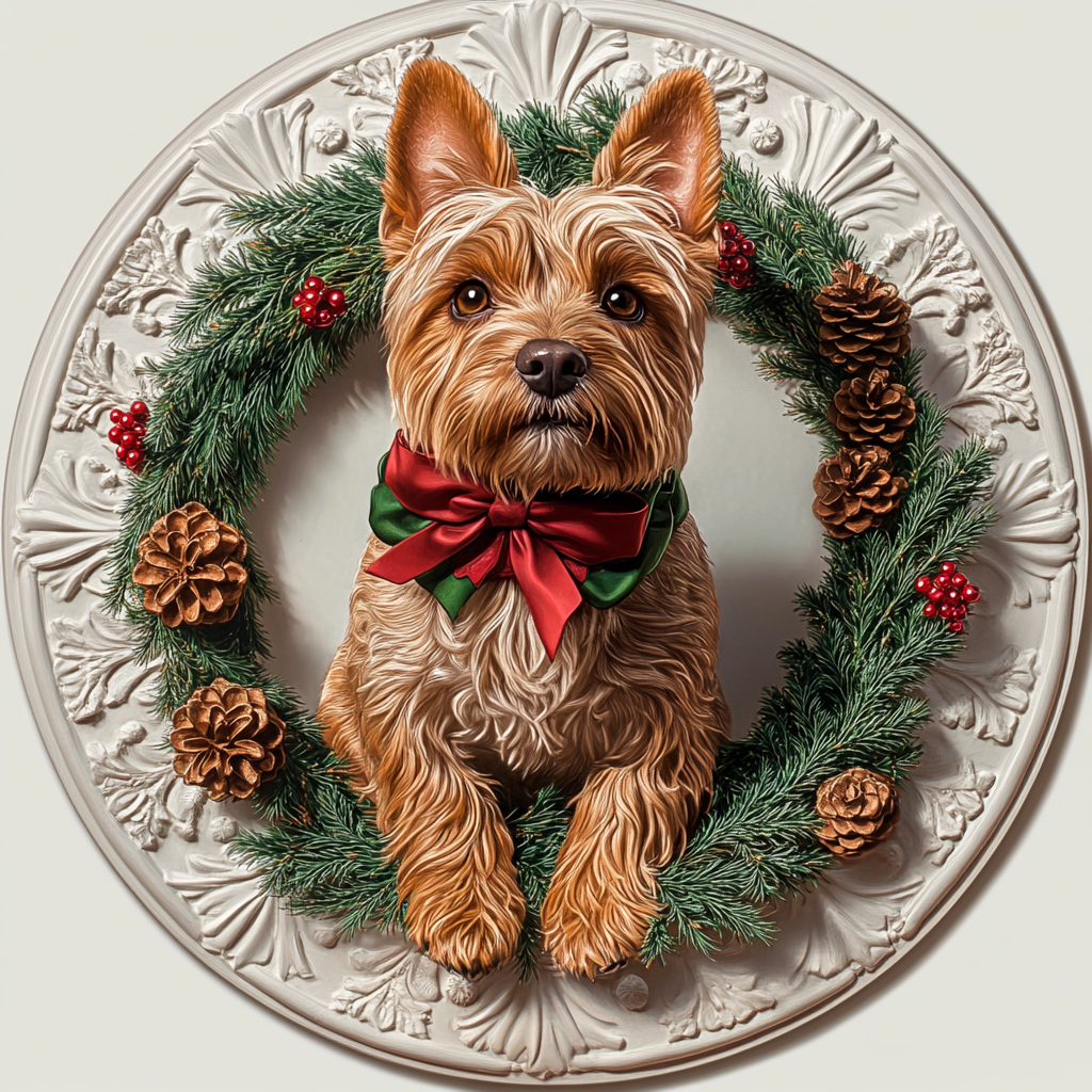 Customizable Yorkshire Terrier Pet Ornaments - Unique Pet Souvenir Tombstones - Perfect Christmas & Halloween Gifts