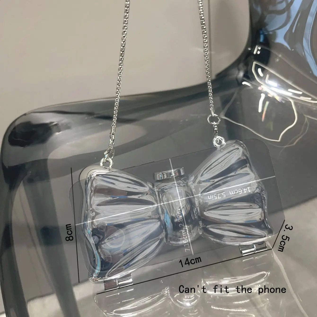 Golden Evening bag Purses and handbag er shoulder bags funny shape Party Wedding Round Acrylic Shiny Clutch purse 250106