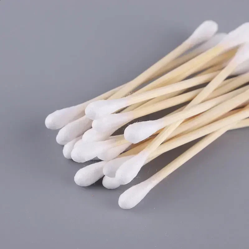 1000Pcs Double Head Cotton Swab Women Makeup Cotton Buds Tip for Wood Sticks Nose Ears Cleaning Health Care Tools 241226