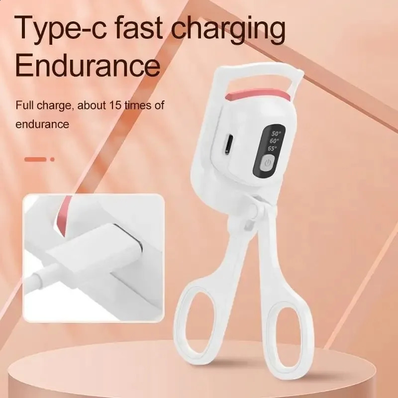 3rd Gear Temperature Control Fit The Eye More Natural Radian Professional Rechargeable Electric Eyelash Curler Machine 241226