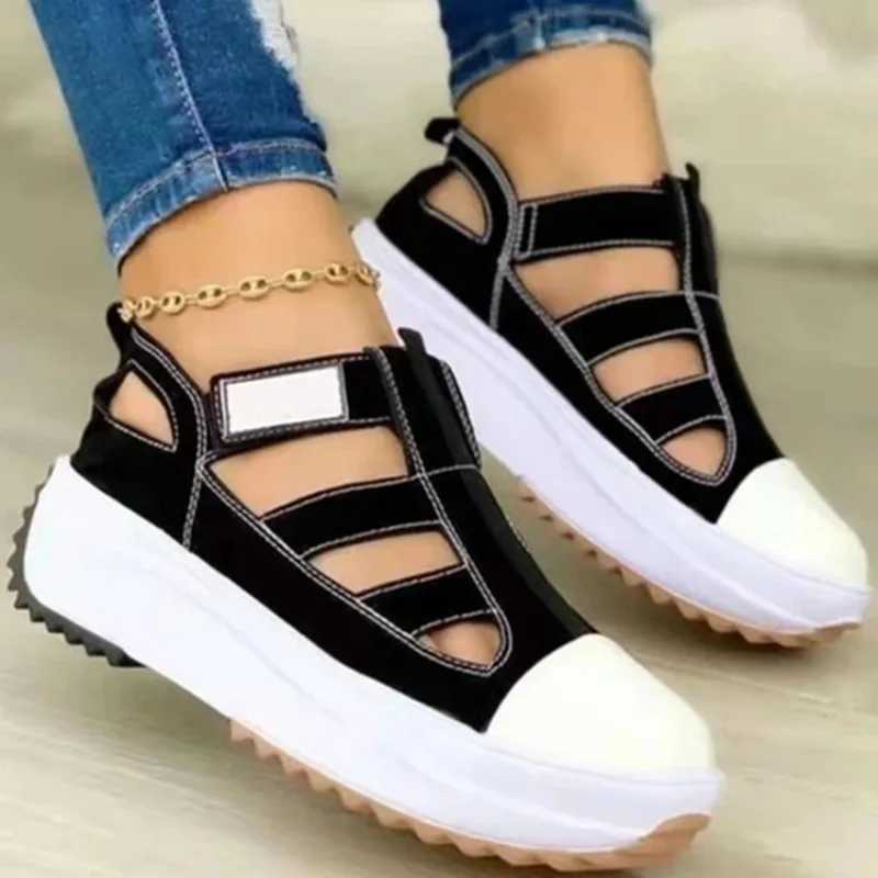 High Quality Summer Women Sport Sandals Rome Shoes Autumn New Flats Platform Causal Shoes Beach Running Women Shoes Canvas Women Shoes T241227