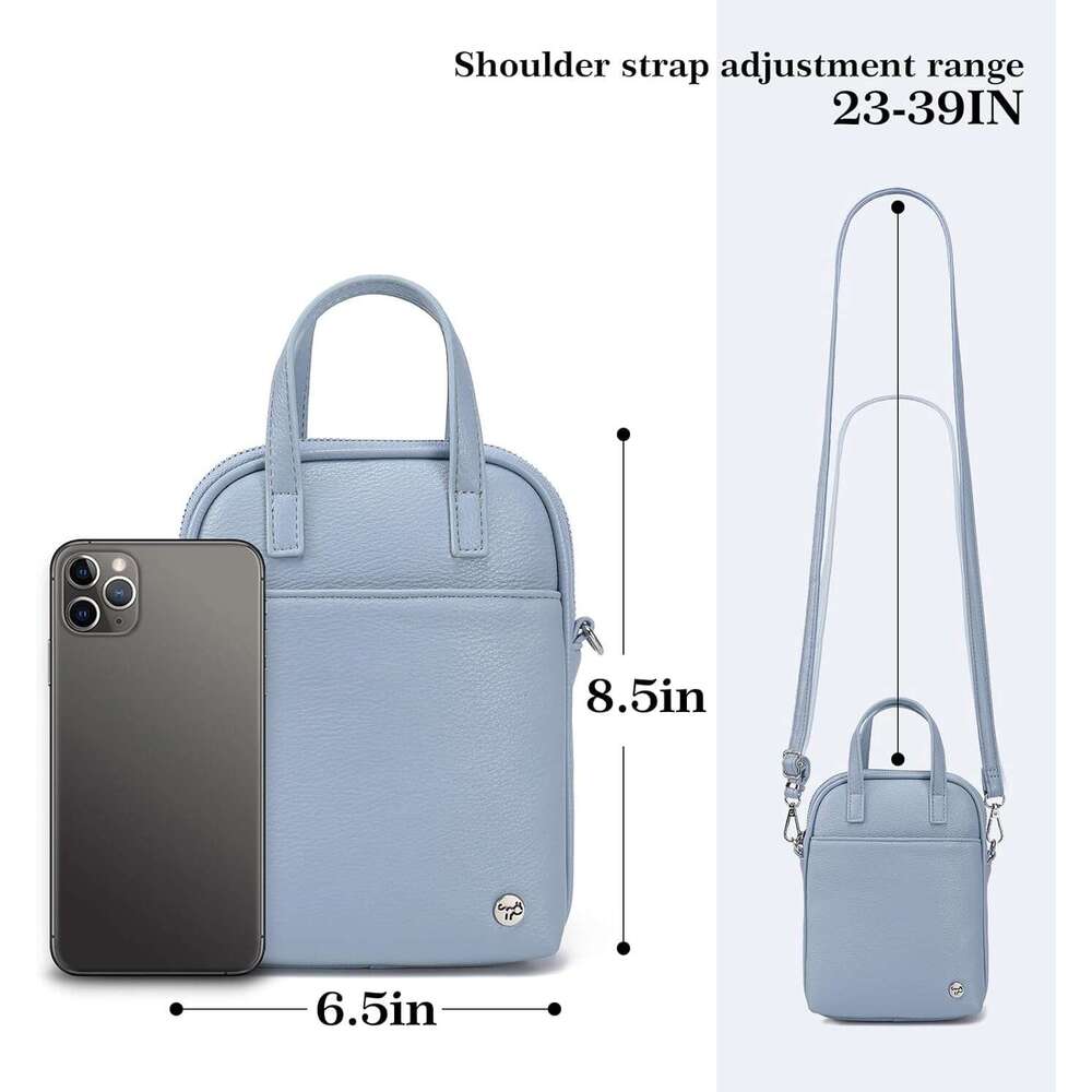 Smal Crossbody for Women Shoulder Handbag Mini Top Handle Purse With Adjustable Strap