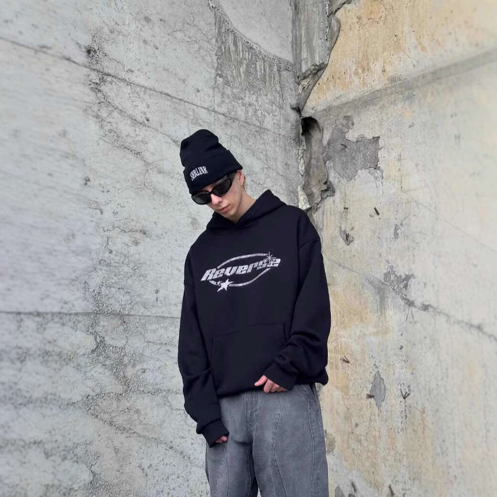 Hoodie with letter print, men's women's autumn and winter new styles