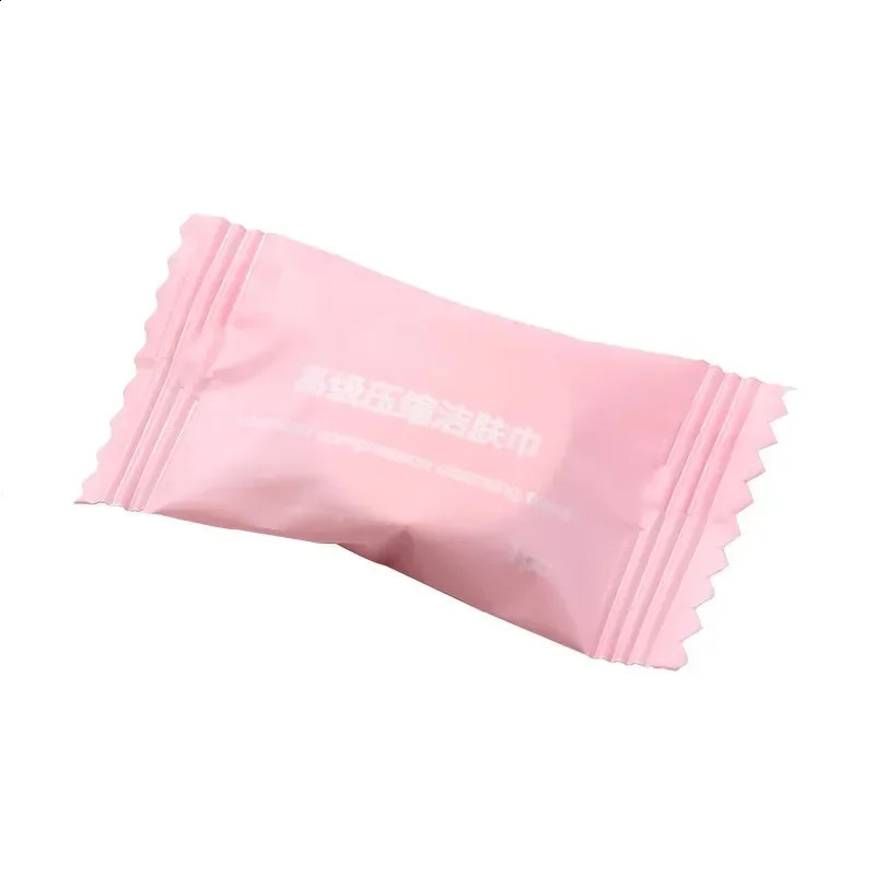 50pcs Disposable Towel Compressed Portable Travel Non-woven Face Towel Water Wet Wipe Outdoor Moistened Tissues 241226