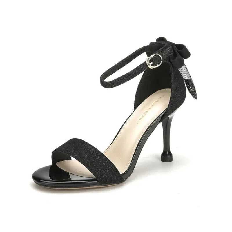 High Quality Summer New Brand Women Ankle Strap Sandals Thin High Heel Ladies Dress Pumps Shoes Outdor Gladiator Dress Sandals T241227