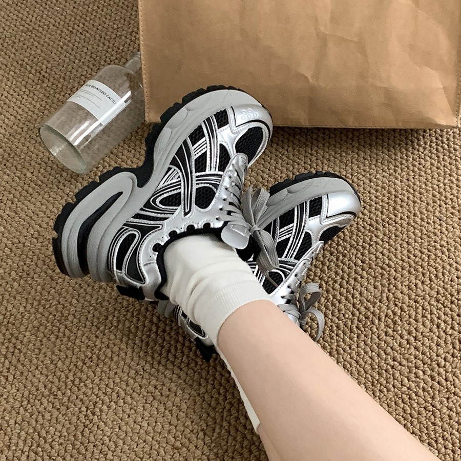 Free shipping new designer casual womens Platform sneakers breathable ladies shoes flat lace up women outdoor sports trainers size eur 35-43