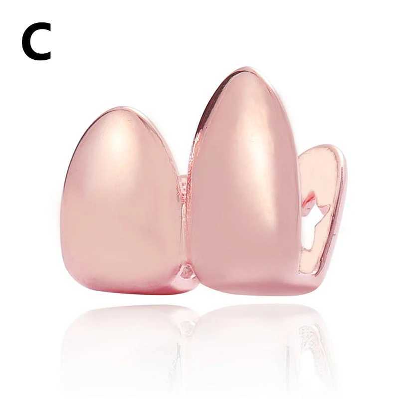 Hip Hop Rock Teeth Cs Teeth Decor Teeth Cover Case Grills Teeth C Rper Top Bottom Teeth Grills Custom Fit Teeth Grillz W241227