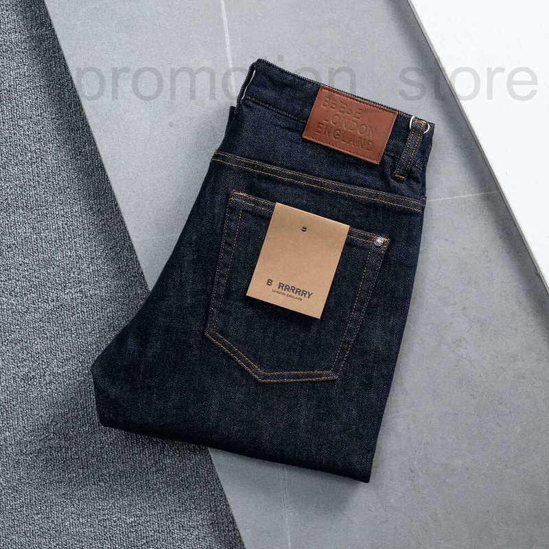 Men's Jeans Designer 2024 Brand Men Luxury Designers High Street Straight Jean Blue Washed Big Hole Zipper Pants Black Pant 3ZJ1