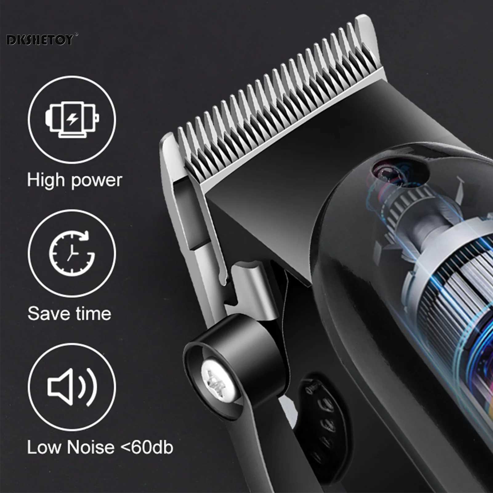 Professional hair cutting machine Electric Hair Trimmer set for men usb Rechargeable Barber hair clippers Wet And Dry haircut W241227