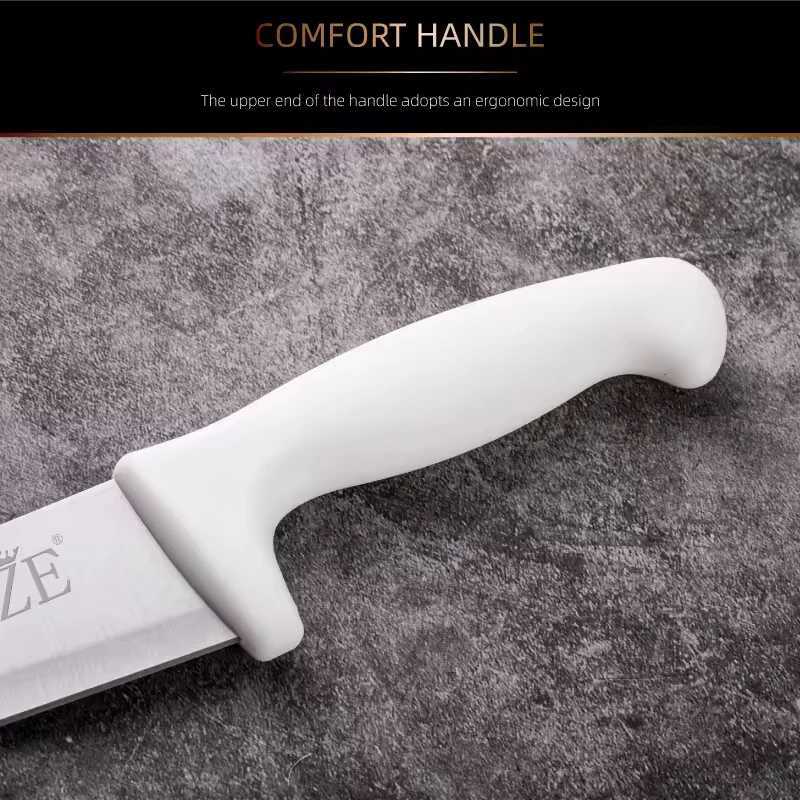 Fruit kitchen knife professional chef knife Utensil peeled white plastic handle knife kitchen knife and accessories Y241227