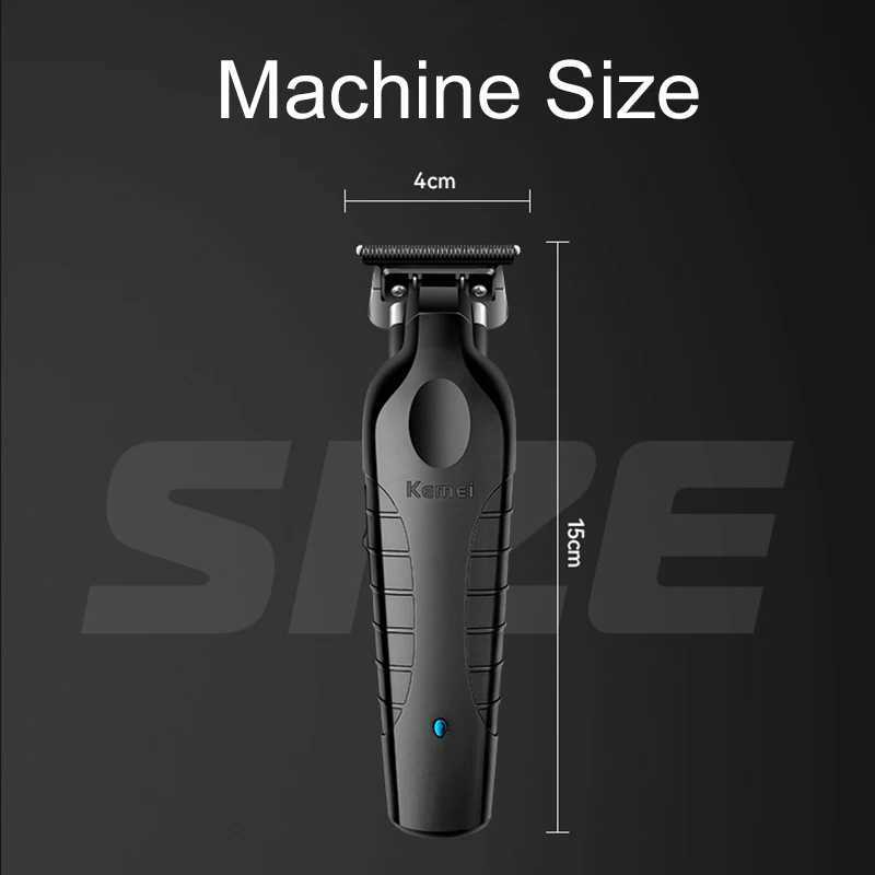 KM-2299 Hair Clipper Chemical Professional Electric USB Rechargeable Barber Trimmer Cordless Trimmer Type-c Zero Gapped Cutting W241227