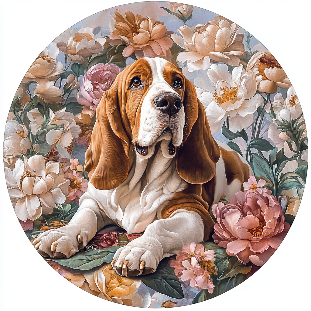 Customizable Beagle Dog Pet Ornaments - Perfect Souvenir Tombstones for Pets, Ideal for Christmas & Halloween Gifts