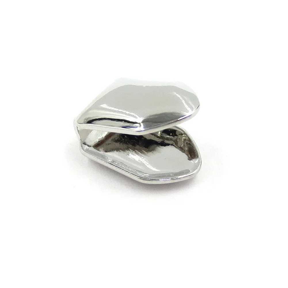ZAKOL HipHop single tooth bottom tooth grill teeth Cs for neutral silver gold metal party tooth decoration jewelry W241227