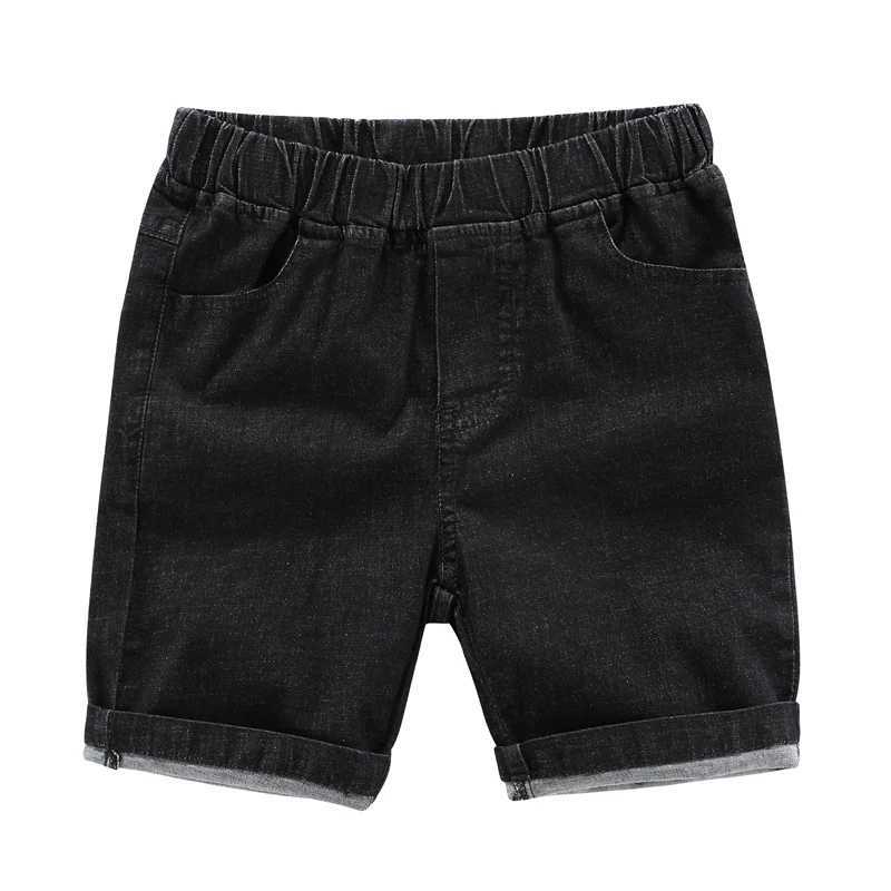 DE PEACH New Summer Baby Boys Jeans Shorts Children Cotton Denim Shorts Toddler Kids Girls Casual Cowboy Short Pants W241227