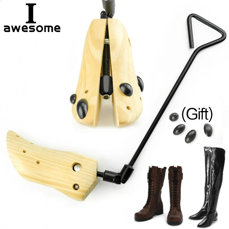 1 piece Wood shoe trees Expanded For High Heels Boots Shape shoes tree Adjustable Professional Shoe Stretcher Female Expansion241226