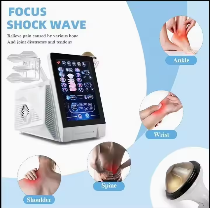 High effectively physiotherapy focus shockwave eswt therapy machine focused shockwave Pain Relief Erectile Dysfunction Speed Up Wound Healing Fat Loss