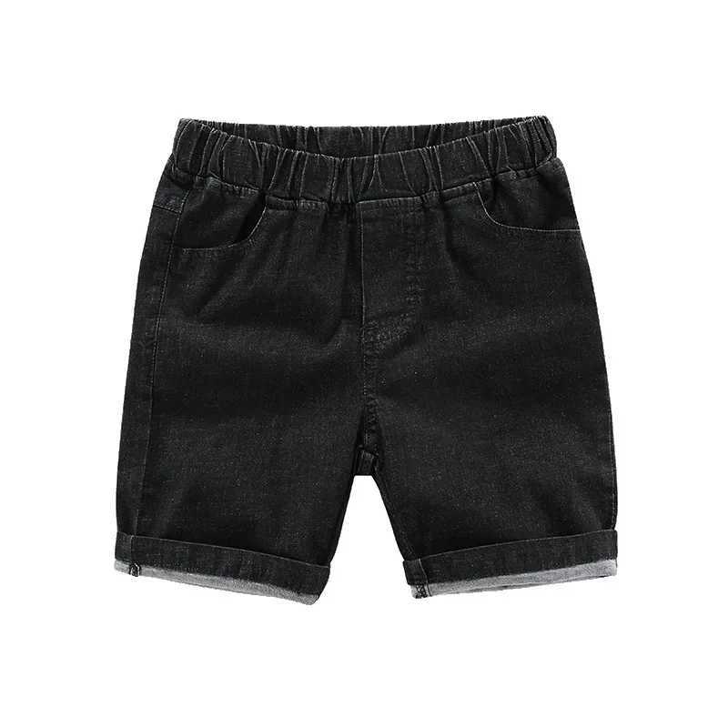 1 pair of boys shorts childrens denim pants casual jeans childrens clothing teenagers shorts childrens baby gifts W241227