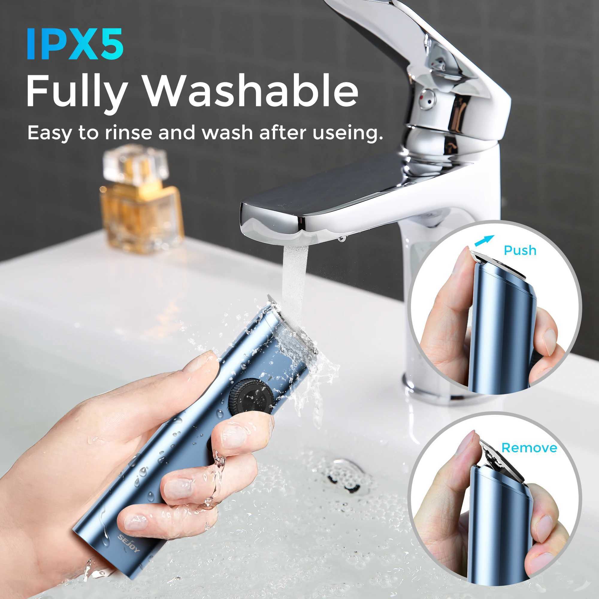 Sejoy Hair Clipper Professional Hair Trimmer Electric Clippers Cordless Hair Cutting Machine 1800mAh Trimmer Clipper for Men W241227