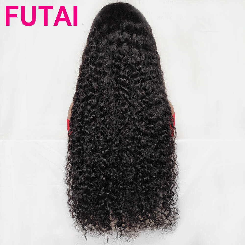 13X4 Front Lace Headband Water Wave Lace Frontal Wig Real Hair Wig Xu Chang Kq2 Kq2