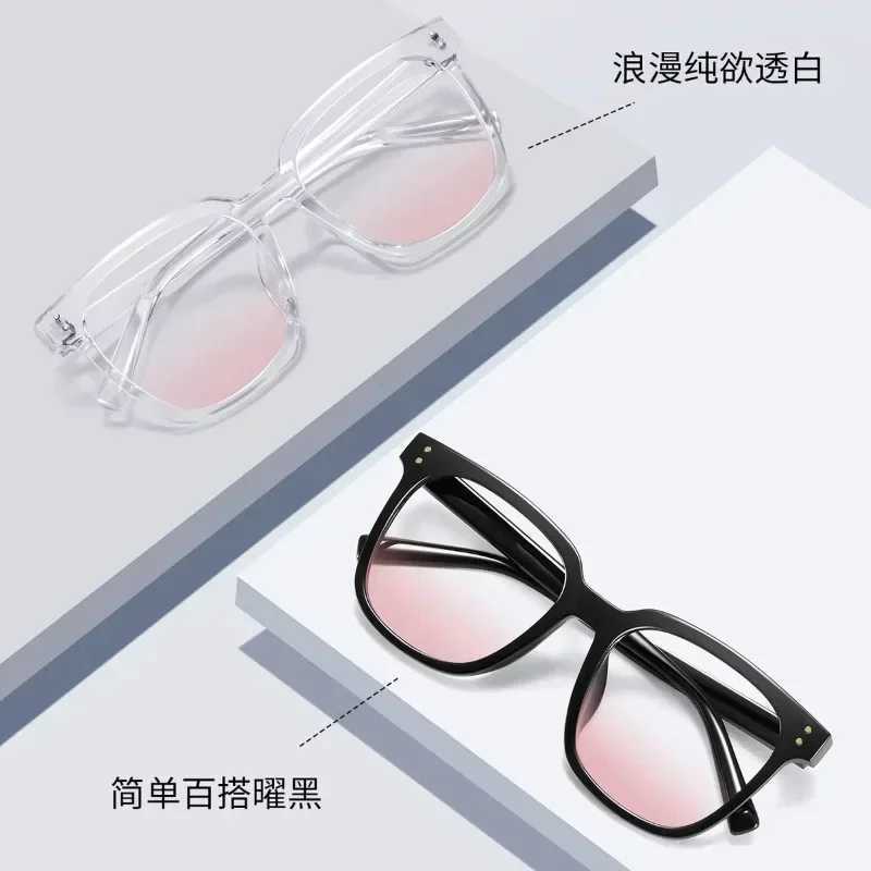 New Unisex Square Vintage Sunglasses 2024 Fashion Design Retro Sun Glasses Female Ladies Eyeglass Cat Eye Casual Goggles XJ241228