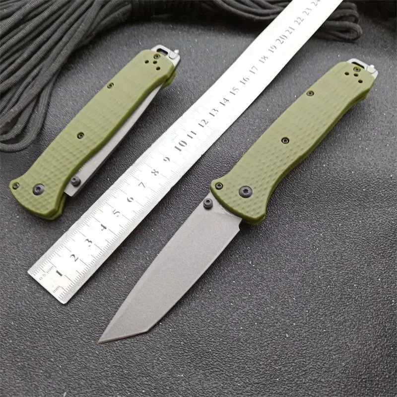 Made in the USA Made in the USA 537 Bailout BM Self Dense Pocket Knives Outdoor EDC Survival Flipper Folding Knife Cam Hunting Tool Nylon HandXJ241228