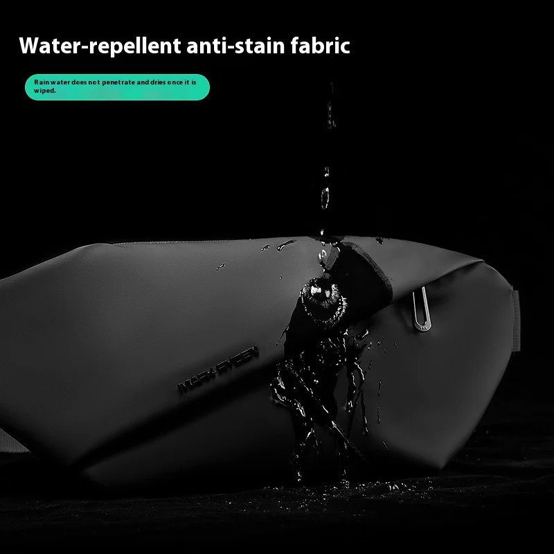 MARK RYDEN Men Waist Fanny Pack Bag Crossbody Bag Men Chest Bag Small Man Shoulder Bag Ykk Zipper Light weight 241228