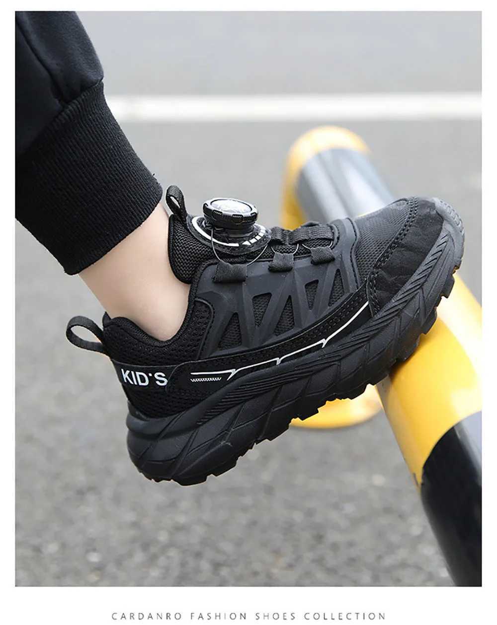 Spring Sport Shoes For Children PU Leather Breathable Running Shoes For Kids Trend Fashion Teenager Boys Tennis Sneakers W241228