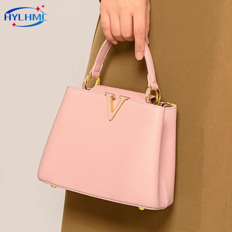 New Summer Versatile Women's Bag High-End Sense Exquisite Handbag Soft Leather Crossbody Commuter Bags Fashion