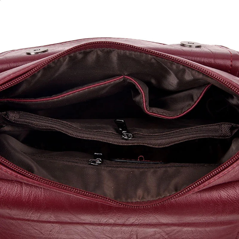 Shoulder Crossbody Bags for Women High Quality PU Leather Messenger Bag Female Purse and Handbags Sac A Main er Bag 241223