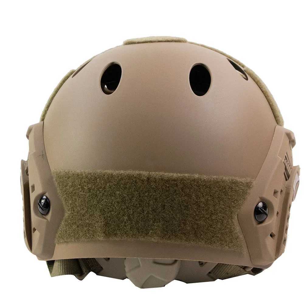 Quick tactical helmet adjustment knob thick ABS outdoor air gun shooting CS protective equipment set size 55-60cm W241228