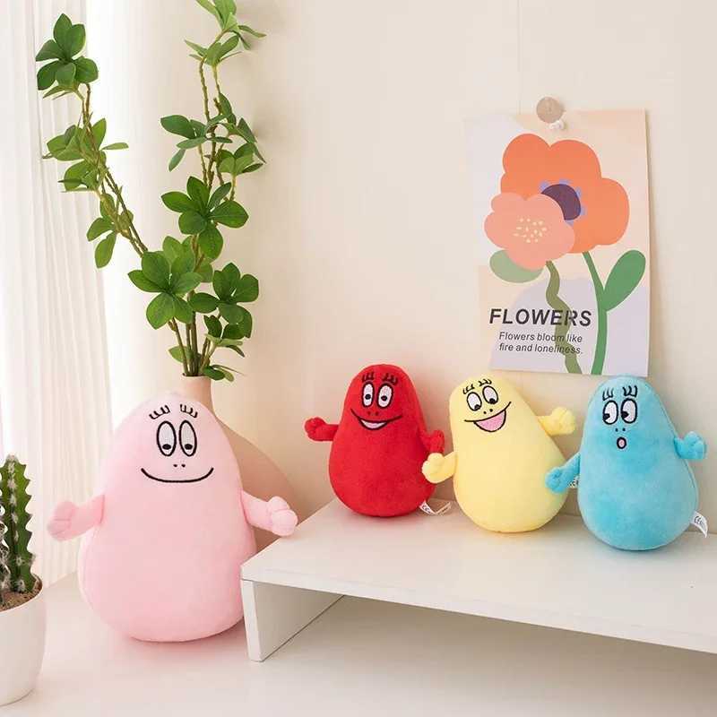 Cartoon Barbapapa Plush Toys Soft Stuffed Dolls For Baby Kids Comfort Soft Gift Toys Home Decora Girls Children Birthday Gifts X241227