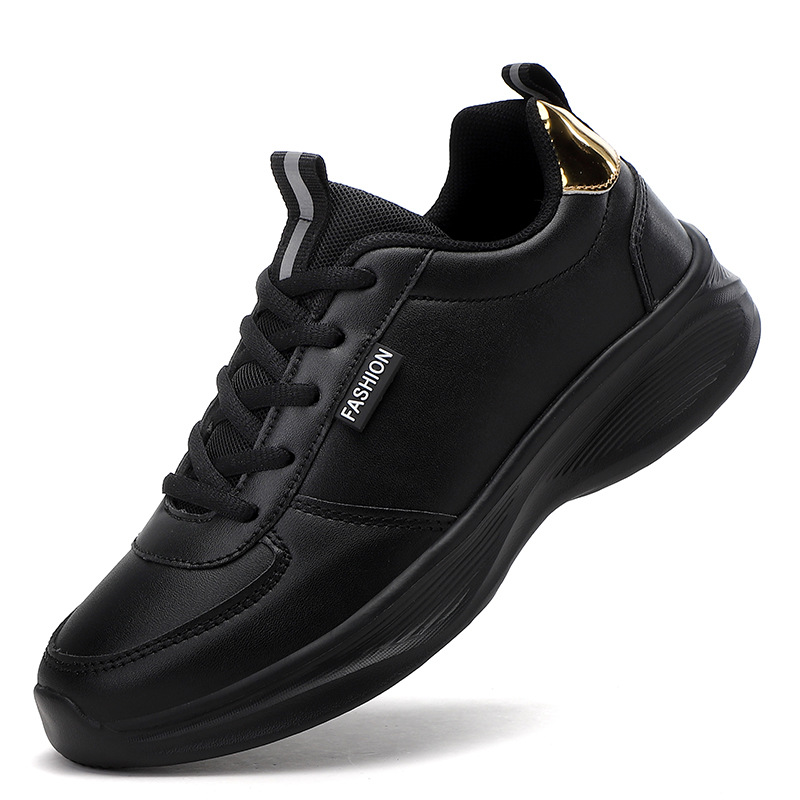 Women Sports Shoes Simple Casual Style Versatile High-end Design Plus Size Fashion Running Training Sneakers Triple Black White Free shipping