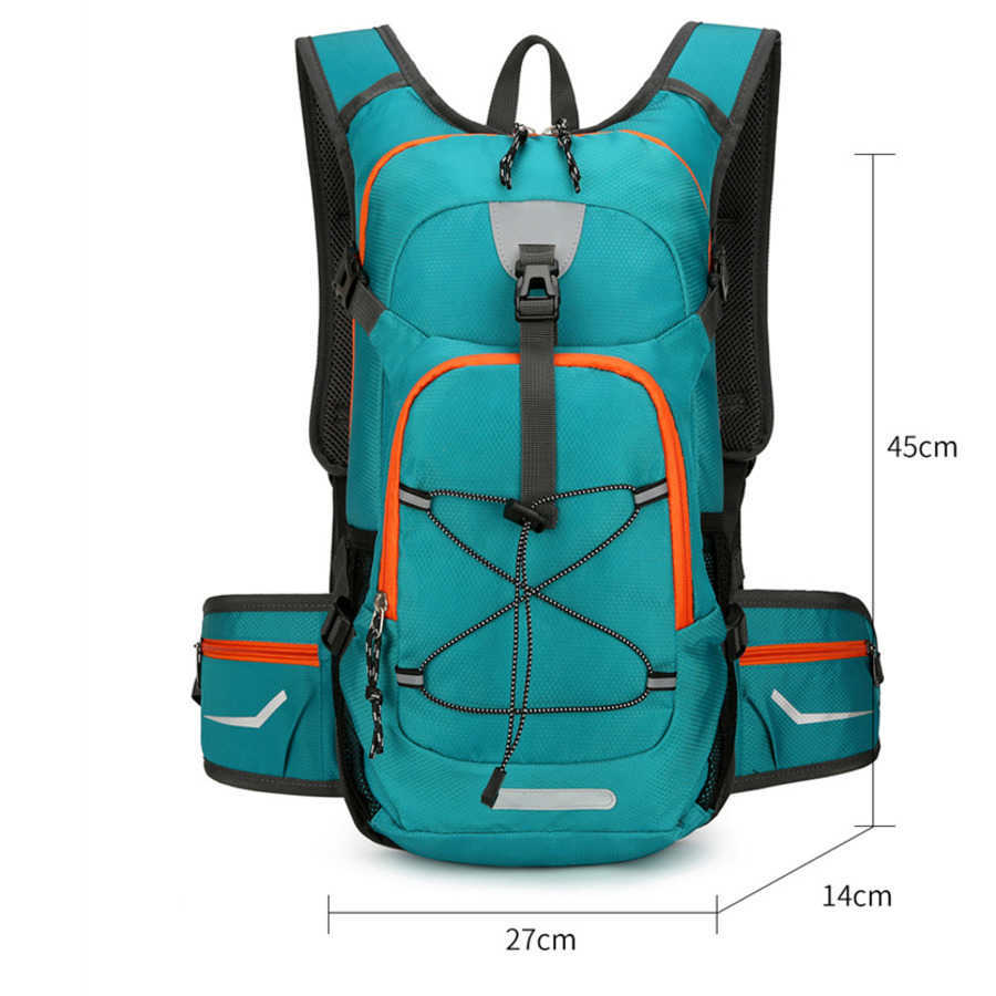 Outdoor Backpack Nylon Hiking and Cycling Backpack Ultra Light Multifunctional Casual Travel Bags Foldable Backpack Large Capacity 240920