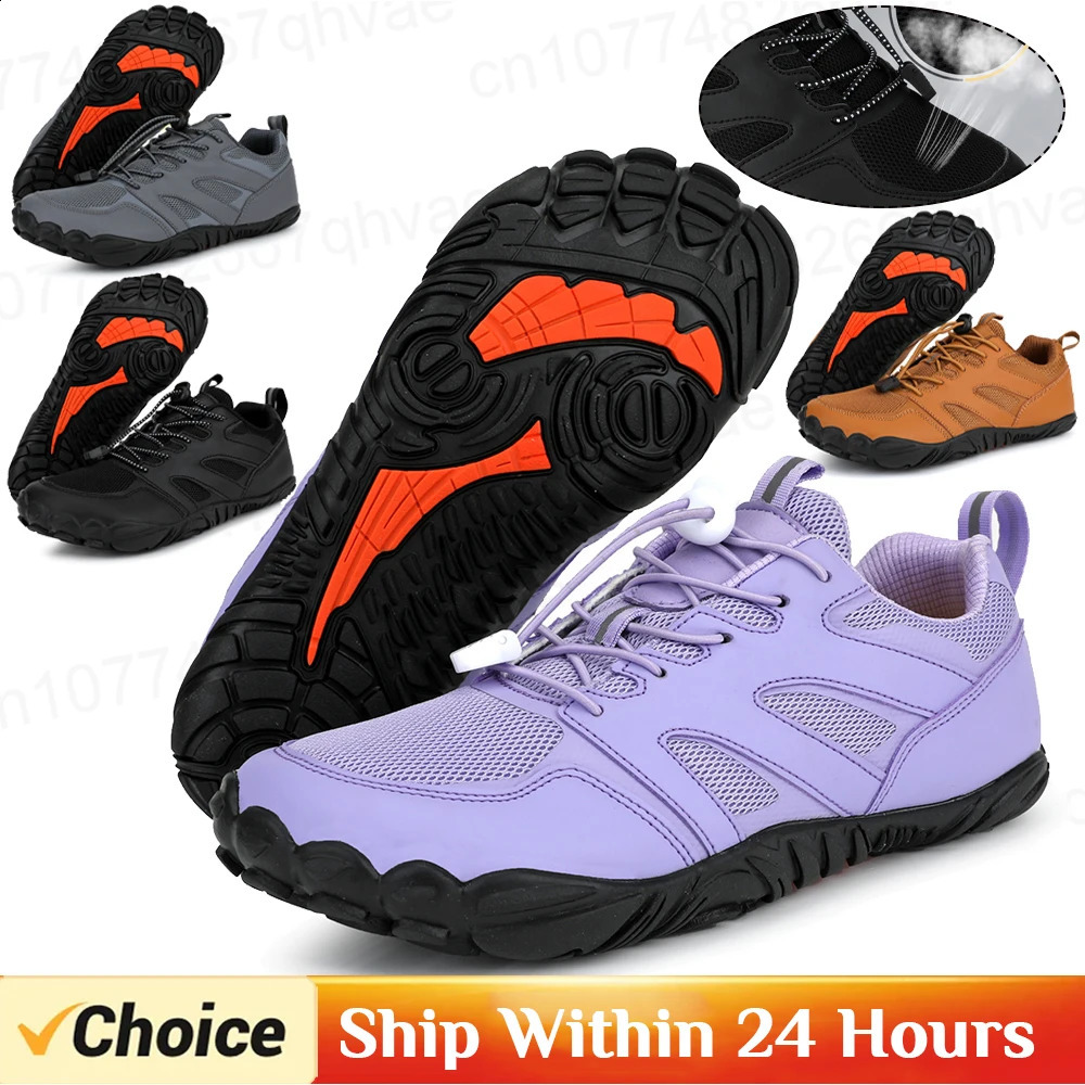 Unisex Water Shoes Beach Wide Barefoot Shoes for Unisex Outdoor Running Zero Drop Casual Sneaker Minimalist Shoes Mens Sneakers 241228