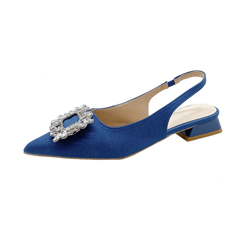 Sizes Ddmywed In French Style With A Wrapped Head And Sandals Women S New Small High Heels Rhinestone Pointed Single Shoes Chinese Brand F Ddmysaturn