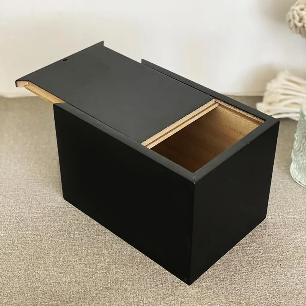 Wooden Pet Cremation Urn Dogs Cat Ashes Keepsake Box with Po Frame Dog Memorials Urn Case Small Animal Supplies 241225