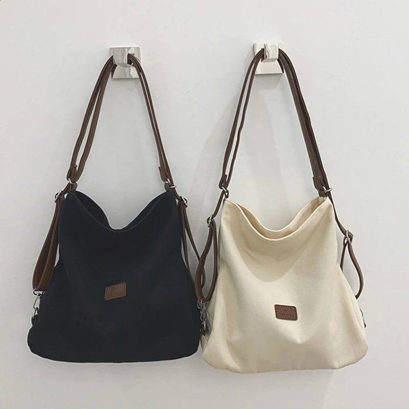 Women Top-handle Shoulder Crossbdoy Bag Handbags Nylon Casual Tote Female Purse Casual Travel Backpack 241228