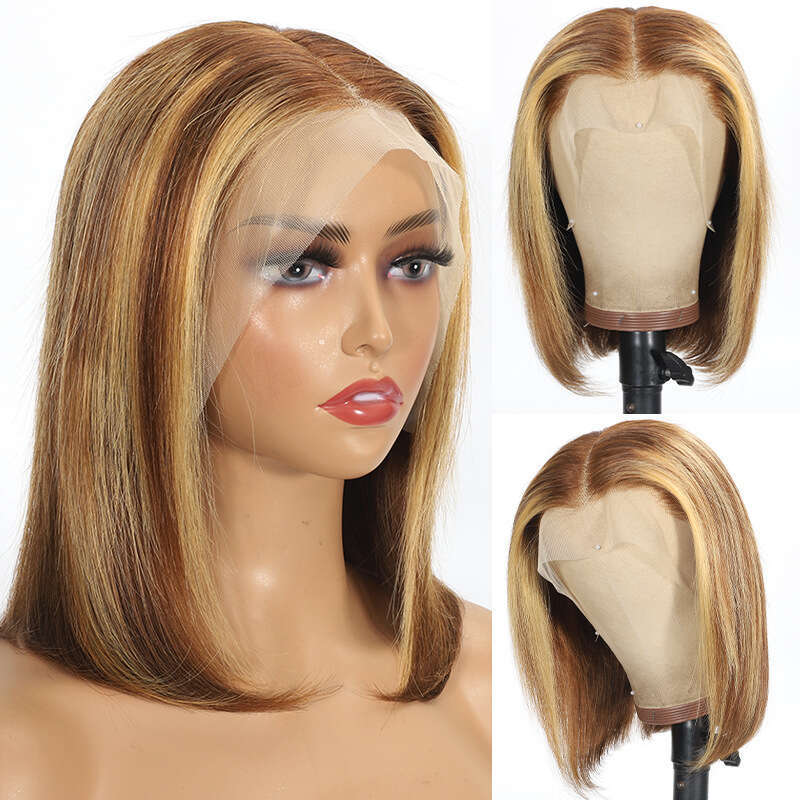Front Lace Headband 13 * 4 Human Hair P427 Bob Wig Bob Hairstyle Kq2 Kq2