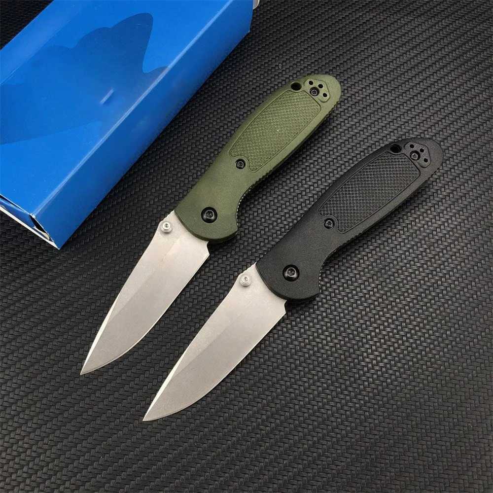 Tactical EDC Pocket Knives BM 556 Griptilian Outdoor Folding Knife Satin Blade Nylon Glass Fiber Hand Cam Hunting ToolsXJ241228