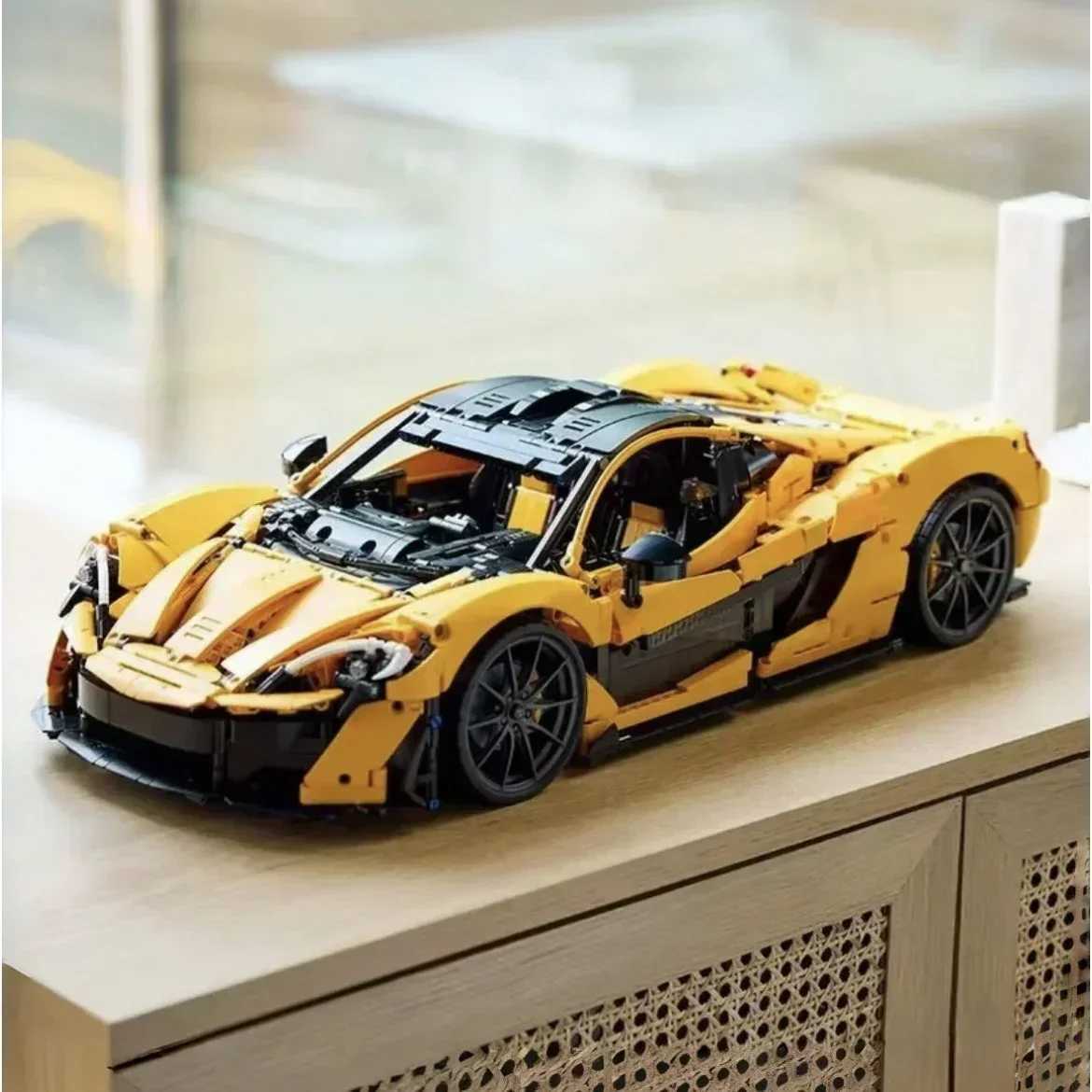 2024 New 42172 P1 Super Racing Car Model Building Blocks 1 8 Assembly Set Bricks Technical Toys For Children Christmas Gifts X241228