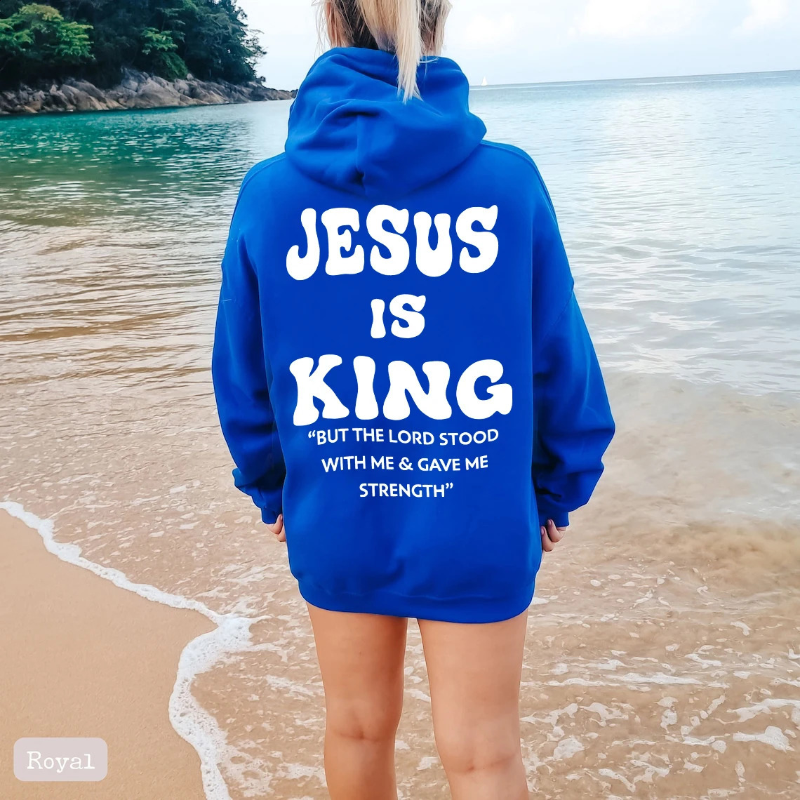 Jesus Christian Hoodie Fashion Letter Print Sweats Harajuku Coat Sweatshirt Gym Pullovers Clothing 241227