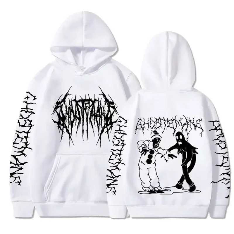 Ghostemane Hoodies Men Women Fashion Hoodies Kids Hip Hop Hoodies Sweatshirts Mens Clothing Rapper Sweats Gothic Coats Boy X241228