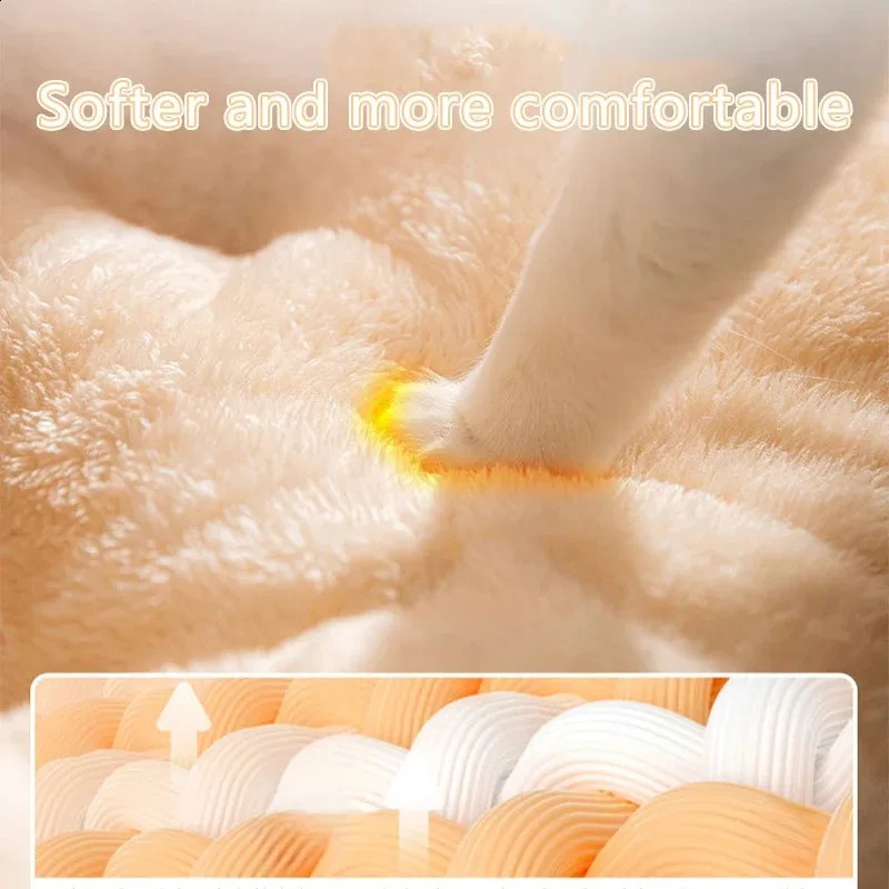 Cats Bed Warm Winter Pet Supplies All Houses Accessory Products Dog Basket Things Puppy Kitten Habitats Accessories Mat Beds Cat 241225