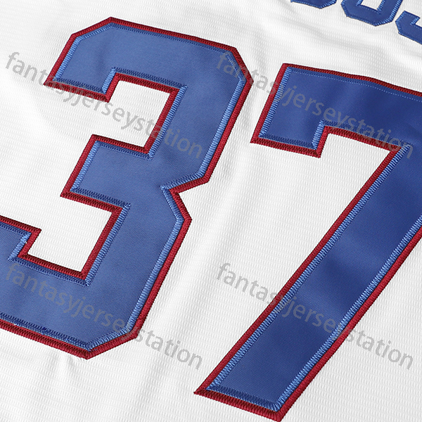 In Stock Jersey 37 LaLoosh Movie Baseball Jersey 8 Davis Jersey Mens Shirt Clothing All Stitch Size S-XXXL